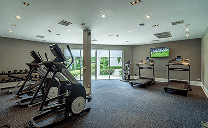 fitness center